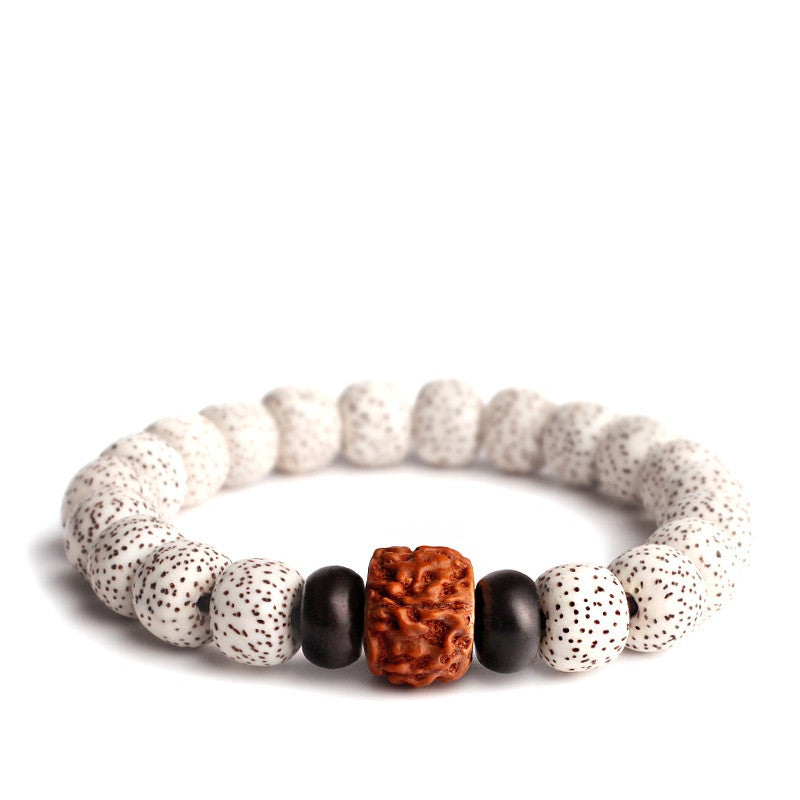 Bodhi Seed Root Bracelet Single Circle Bracelet Beads Beaded