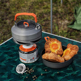 Outdoor  Portable Camping Cookware Picnic Heat Set
