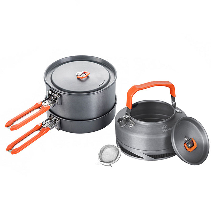 Outdoor  Portable Camping Cookware Picnic Heat Set