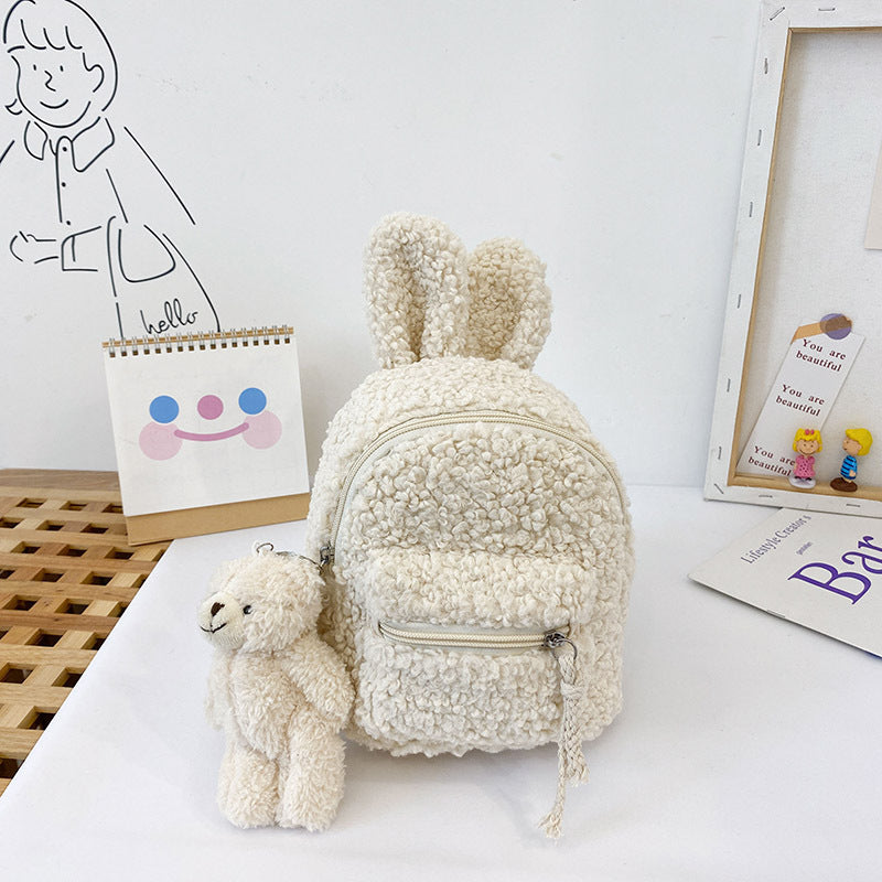 Bunny Ohrs Rucksack, Bärentasche Plüsch, super süß und süß für Kinder