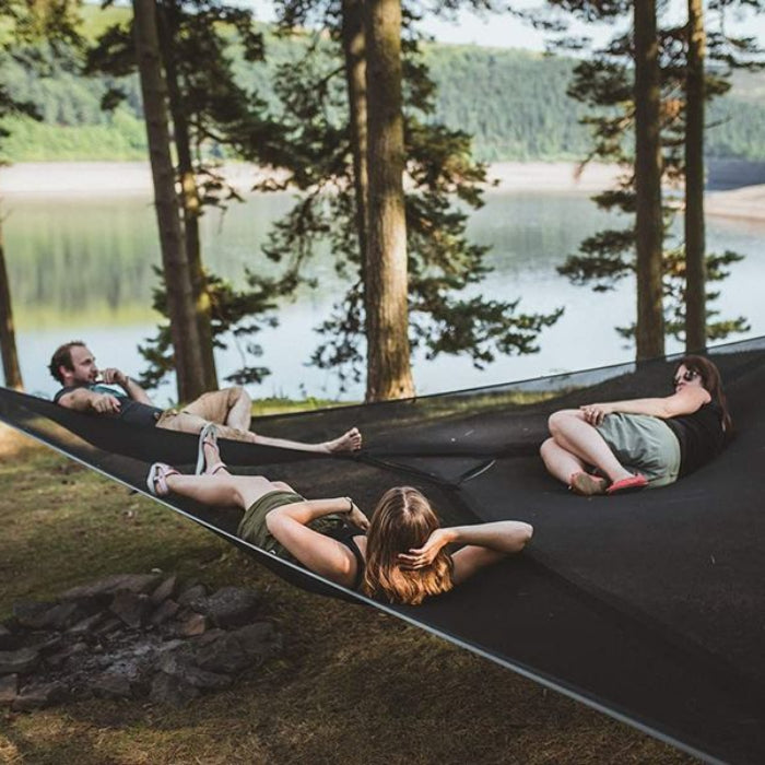 Three Point Design Portable Hammock Multi-functional Triangle Aerial Mat