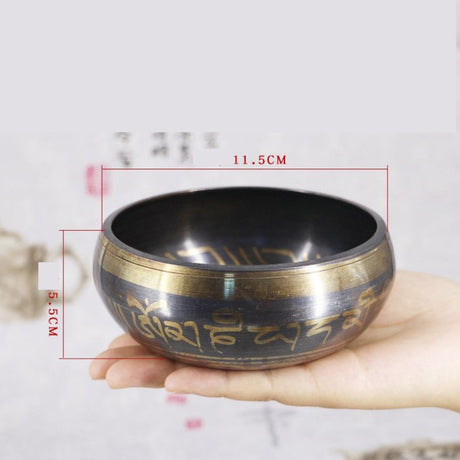 Meditation Bowl Buddhist Sound Therapy Bowl Kupfer Religion Darf