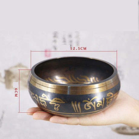 Meditation Bowl Buddhist Sound Therapy Bowl Kupfer Religion Darf