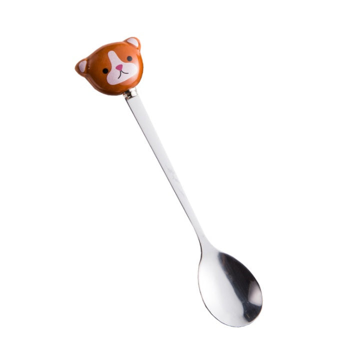 Cartoon Animals Coffee Spoons-