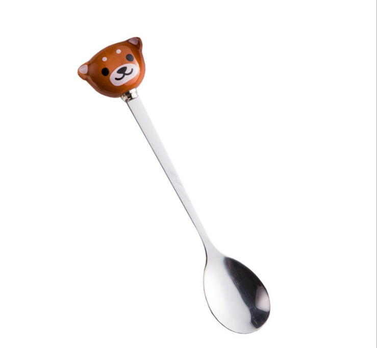 Cartoon Animals Coffee Spoons-