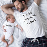 Funny and Humorous Father and Son T-shirt Tops