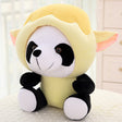 Animal Head Cover Panda Plush Doll Pillow Ornament-4