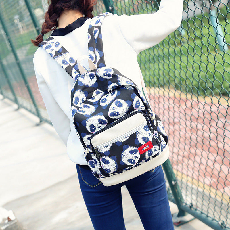 Panda Drei-teiliger Rucksack