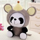 Animal Head Cover Panda Plush Doll Pillow Ornament-14