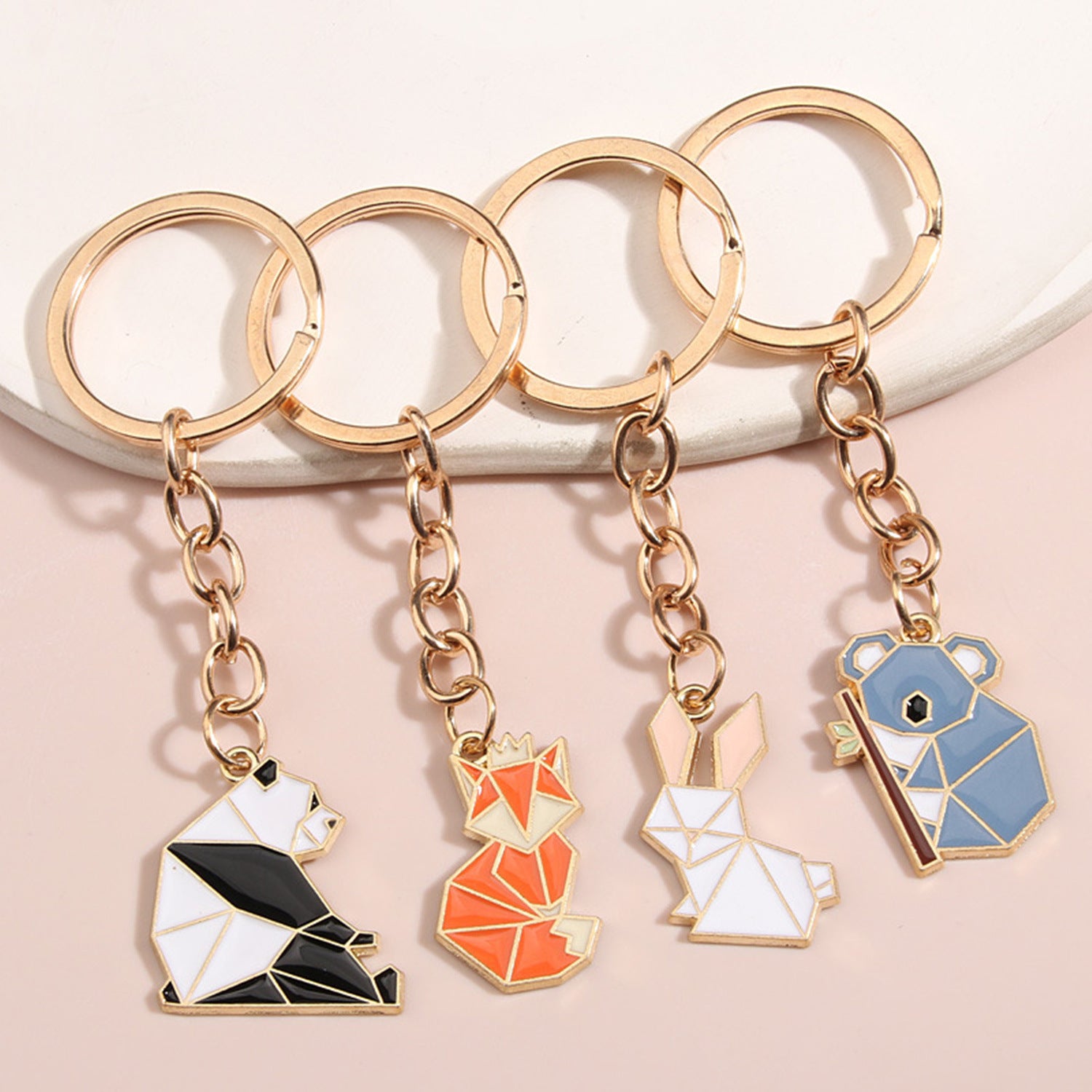 Animal Panda Fox und Bunny Koala Key Ring Chain Accessoires