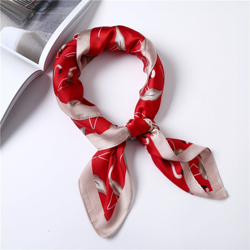 Decorative scarf silk scarf