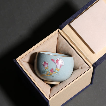 Ruyao Tianqing ceramic teacup