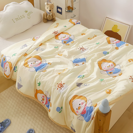 Cooling Ice Silk Summer Blanket for Kids Air Conditioning Blanket-7