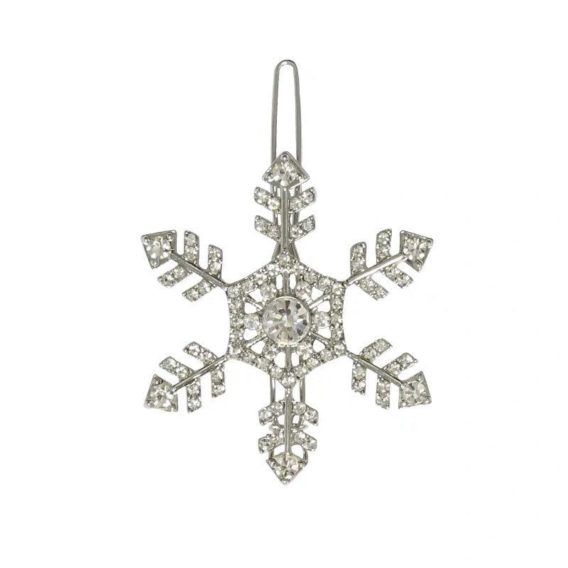 Diamond hairpin simple and versatile snowflake hairpin