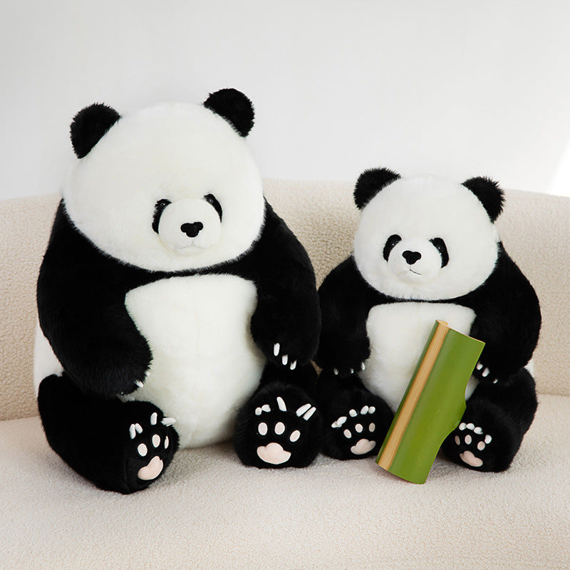 Chinese National Treasure Simulation Giant Panda Plush Toys-5