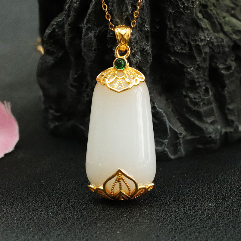 Modepersönlichkeit natürlicher Hetian Jade Anhänger