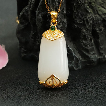 Fashion Personality Natural Hetian Jade Pendant