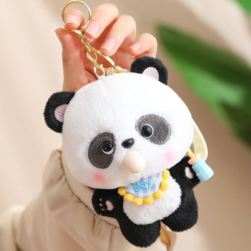 Cute Panda Keychain