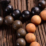 Ebony Buddha Bead Bracelet