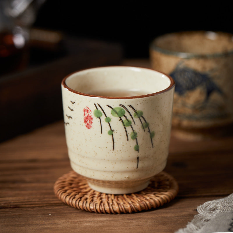 Fashion Chinese Style Underglaze Ceramic Teacup