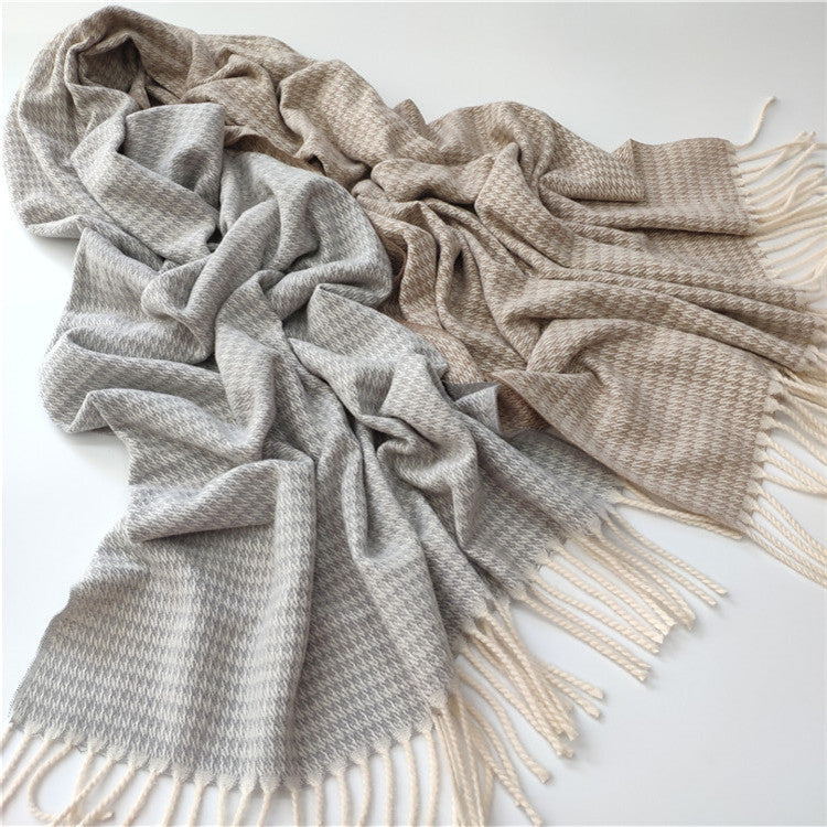 Male and Female Imitation Cashmere Scarf Couple Scarf