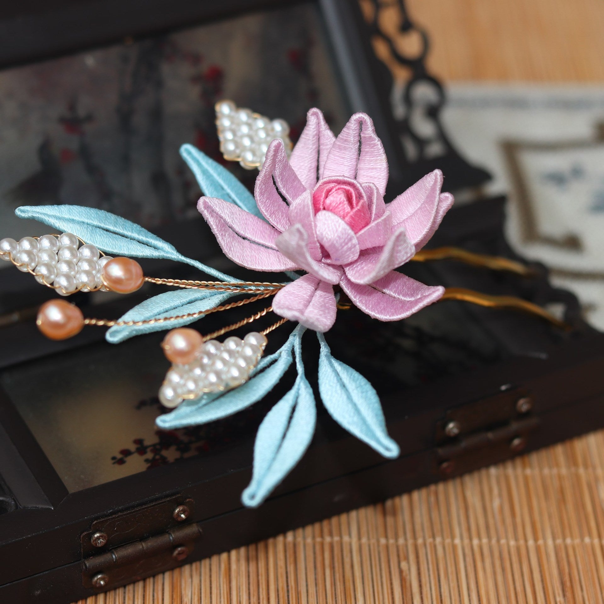 Hair Accessories Ancient Costumes Simple And Versatile Ancient Style Ming-made Pearls