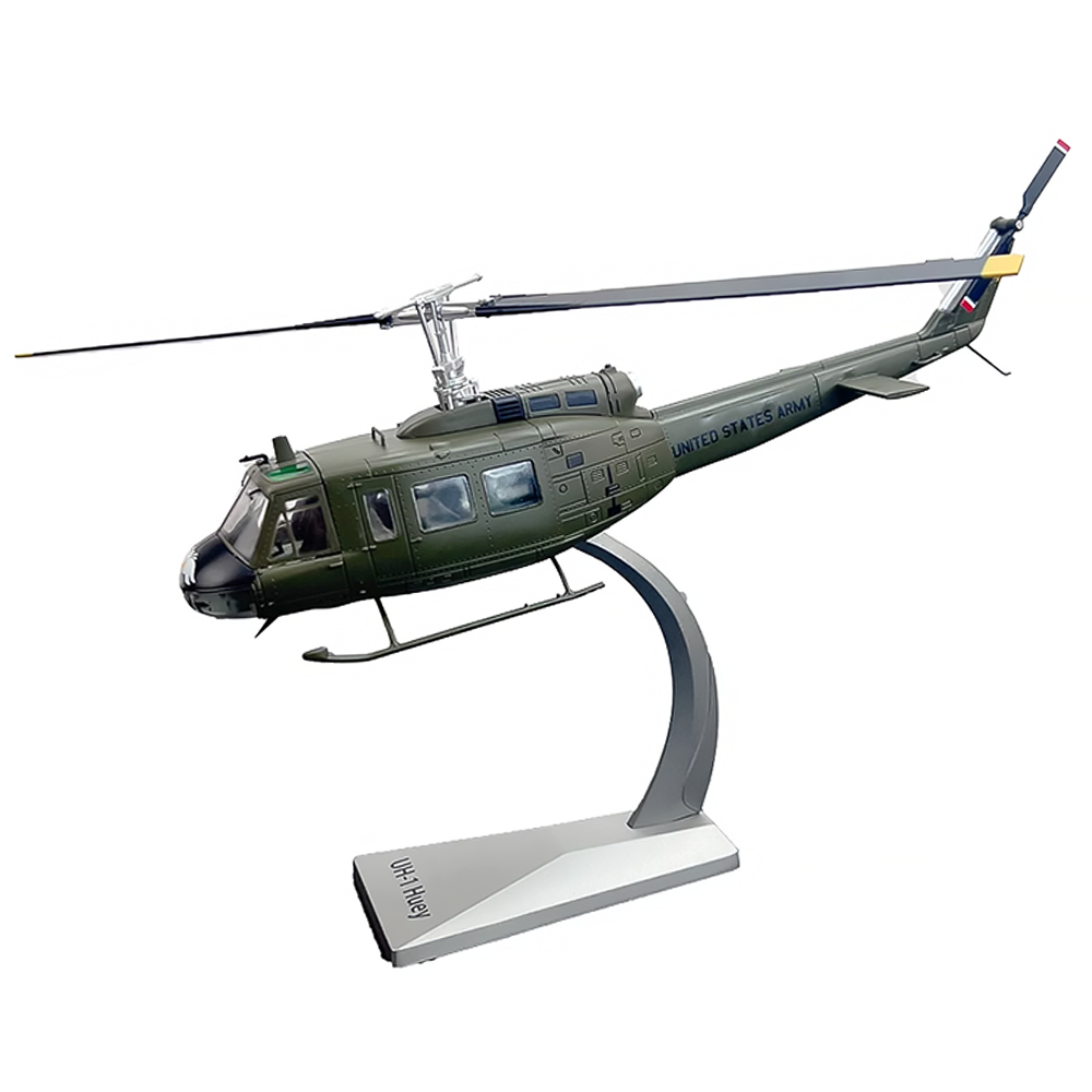 1:48 Scale USA UH-1 Huey Helicopter Aircraft Model-5