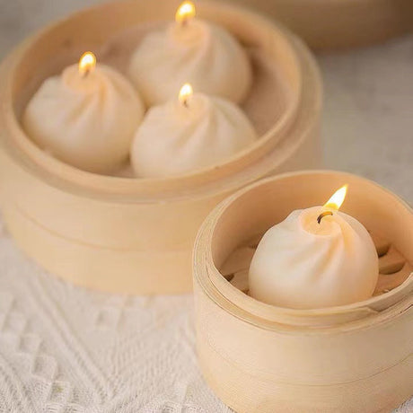 Featured Creative Home Decor Baozi Aromatherapy Candle-2