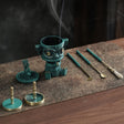 Sanxingdui Pure Copper Citron Set Home Incense Burner-1