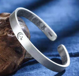 925 Silver Plated Couple Bracelet