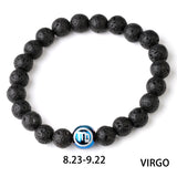 Constellations Couple Natural Lava Stone Bracelet-9