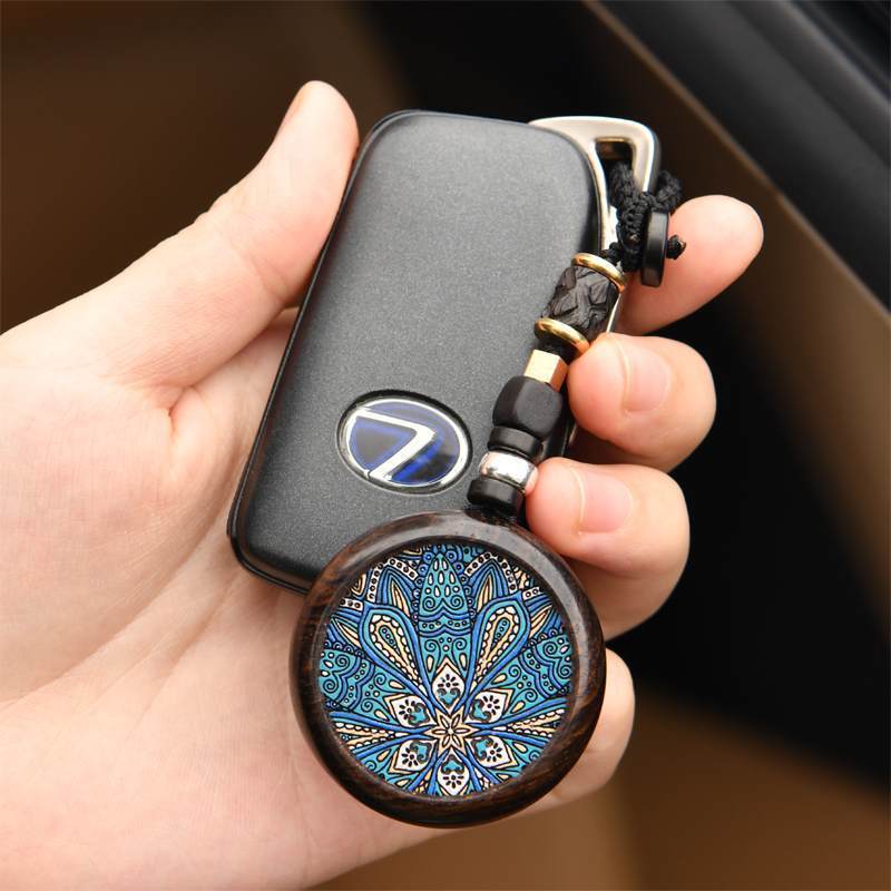 Car Key Pendant Men's High-end Rope Chain