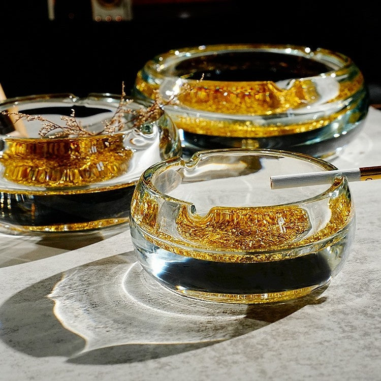 High End Luxury Crystal Glass Ashtray