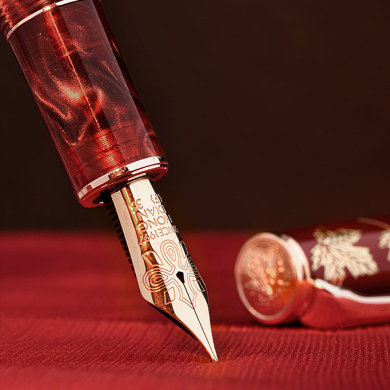 Vintage Chinese Style Acrylic Resin Pen