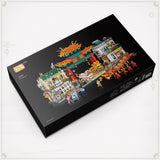 Chinatown Street Scene Mini Assembling Toy Small Particle Building Blocks-5