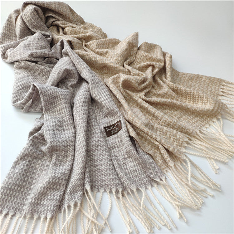 Male and Female Imitation Cashmere Scarf Couple Scarf