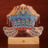 2025 Chinese New Year Gifts Phoenix Crown Night Light Acrylic Ornaments-2