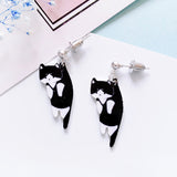 Animal Kitty Student Earrings Fashion Popular Earrings