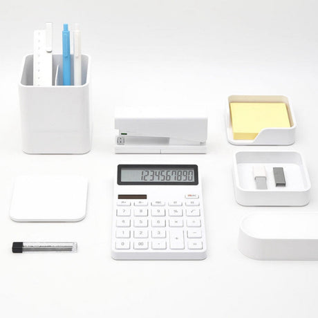 White Desktop Calculator