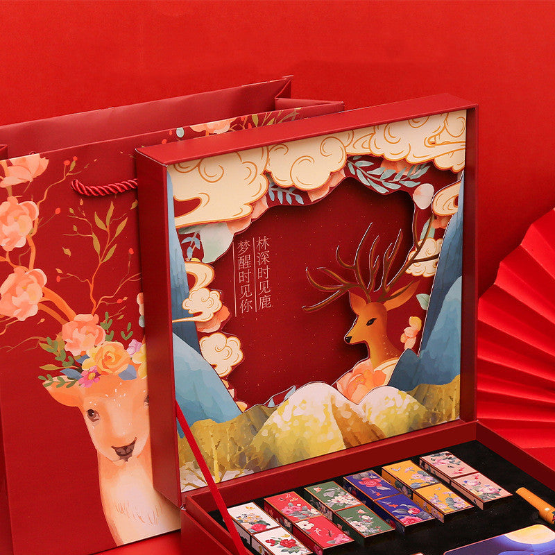 Lin Shen Jian Lu Air Cushion Carved Lipstick Gift Box-3