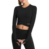 Sports Fitness Cropped Yoga Clothes T-shirt