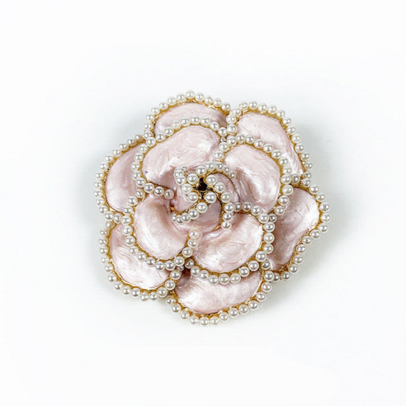 Camellia brooch trinket