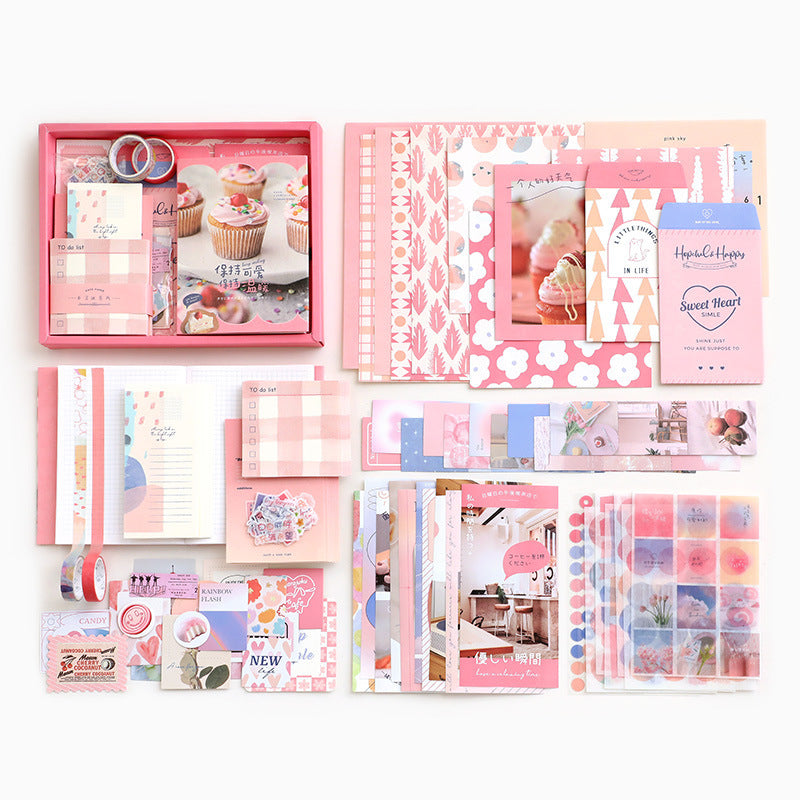 Cute Cream Style Notebook Children's Gifts Set-6