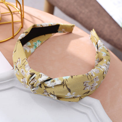 Floral Twisted Simple Fabric Hair Accessories