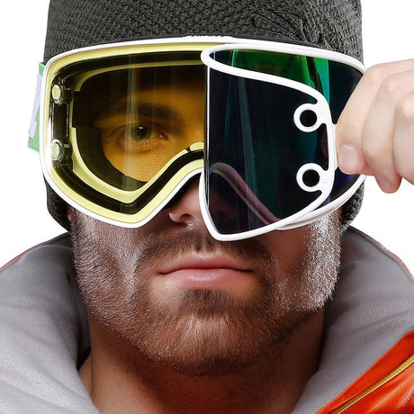 Magnet Myopia Night Vision Ski Goggles
