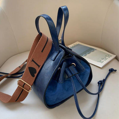 Hong Kong style vintage bucket bag