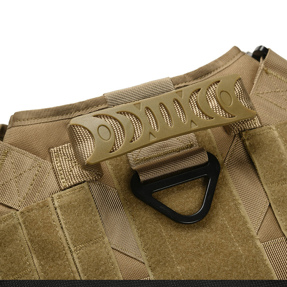 Military Tactical Dog Harness Adjustable Pet Dog Back