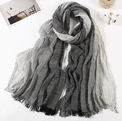 Men's cotton scarf