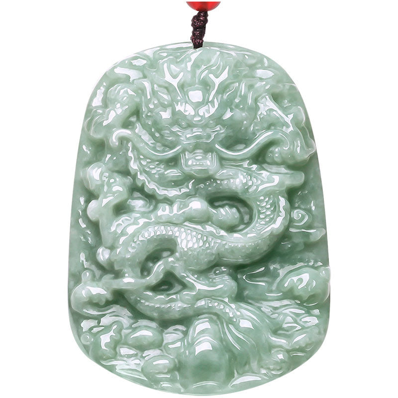 Zodiac Dragon Domineering Jade Pendant