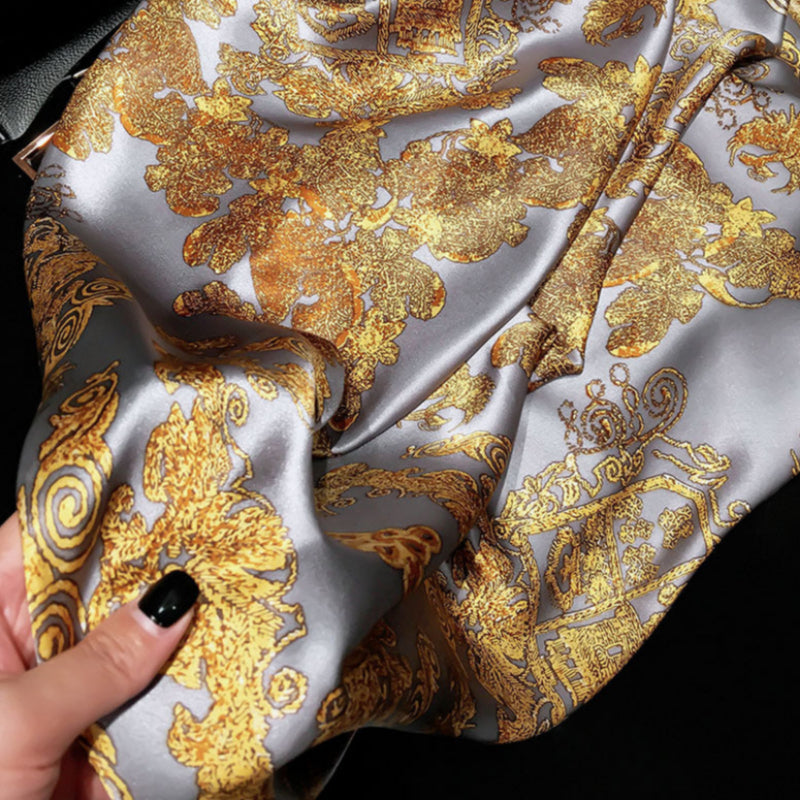 Women's Large Square Silk Scarf Scarf Shawl